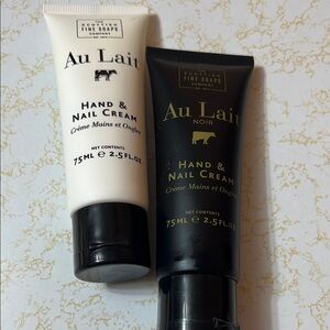 Hand & Nail Cream Set - Black and White